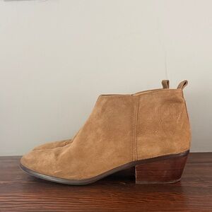 J. Crew Brown Suede Ankle Boots Size 11